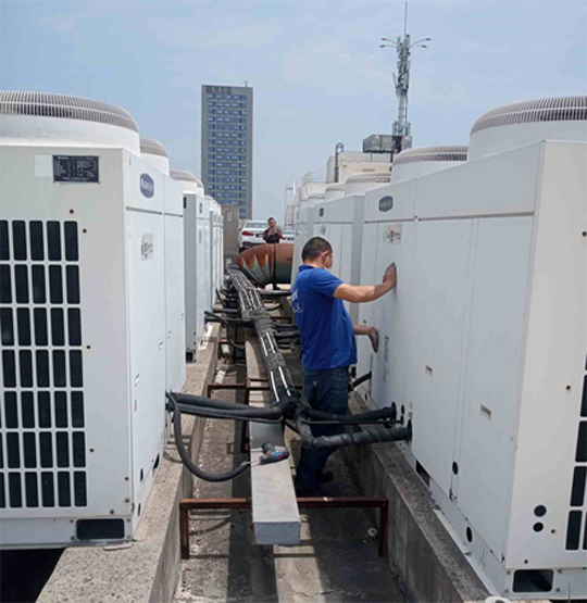 上饶市中央空调制热和不制冷系统维修方法